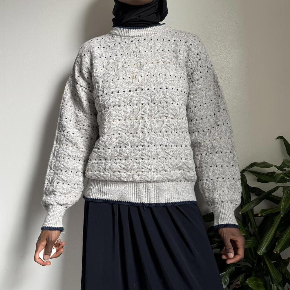 Vintage oversized cozy pullover‎ knit sweater size M